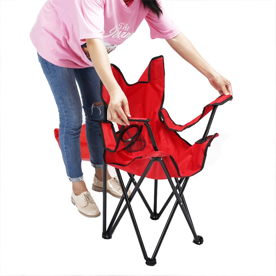 herramientas, jardines y exterior - Silla plegable de exterior con portavasos ideal para playa, camping, etc. OFERTA 3