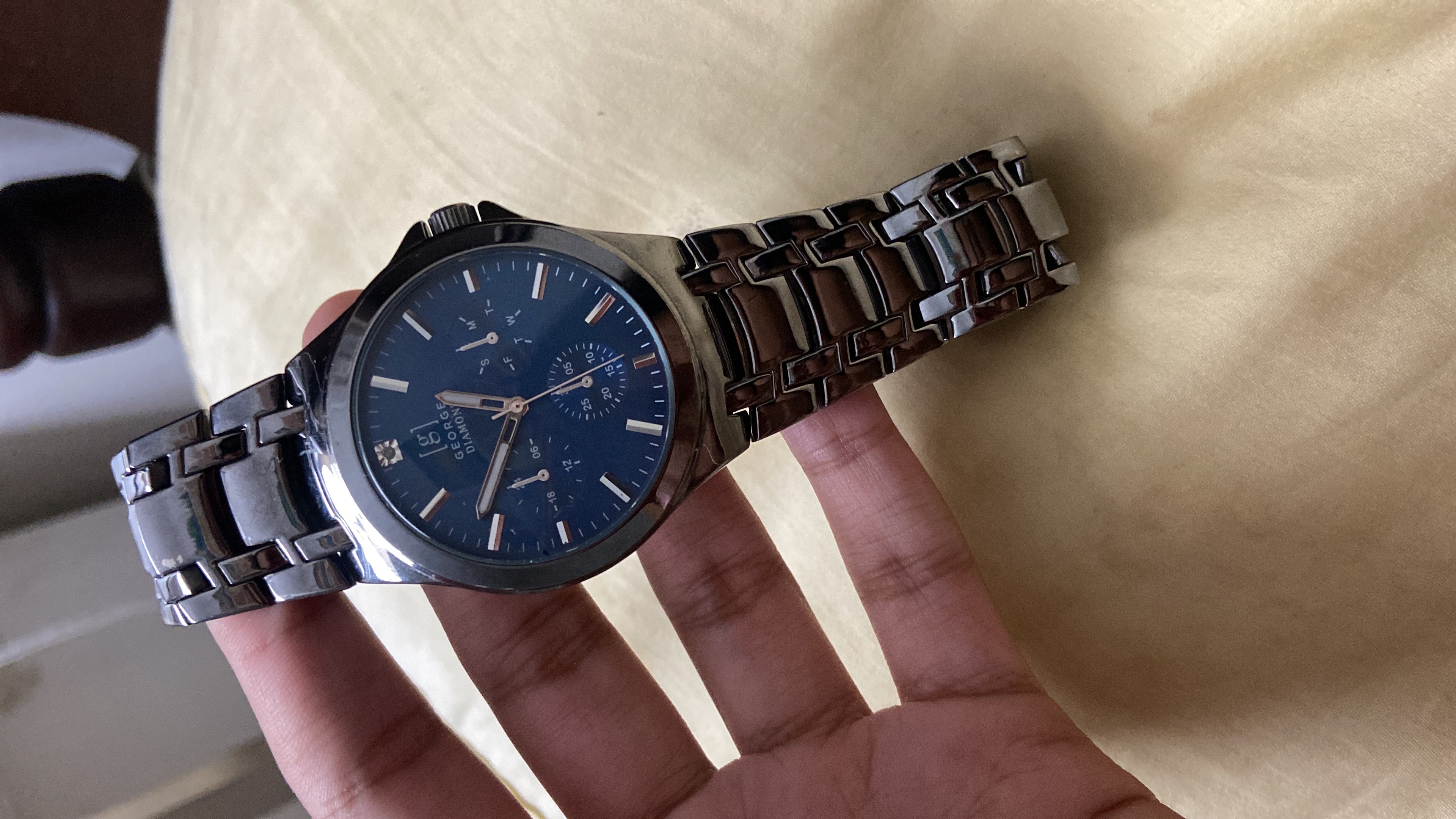 joyas, relojes y accesorios - George Diamond Watch  0