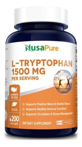 Salud y Equipamiento Médico - L-triptófano 1500 Mg - 200 Uds