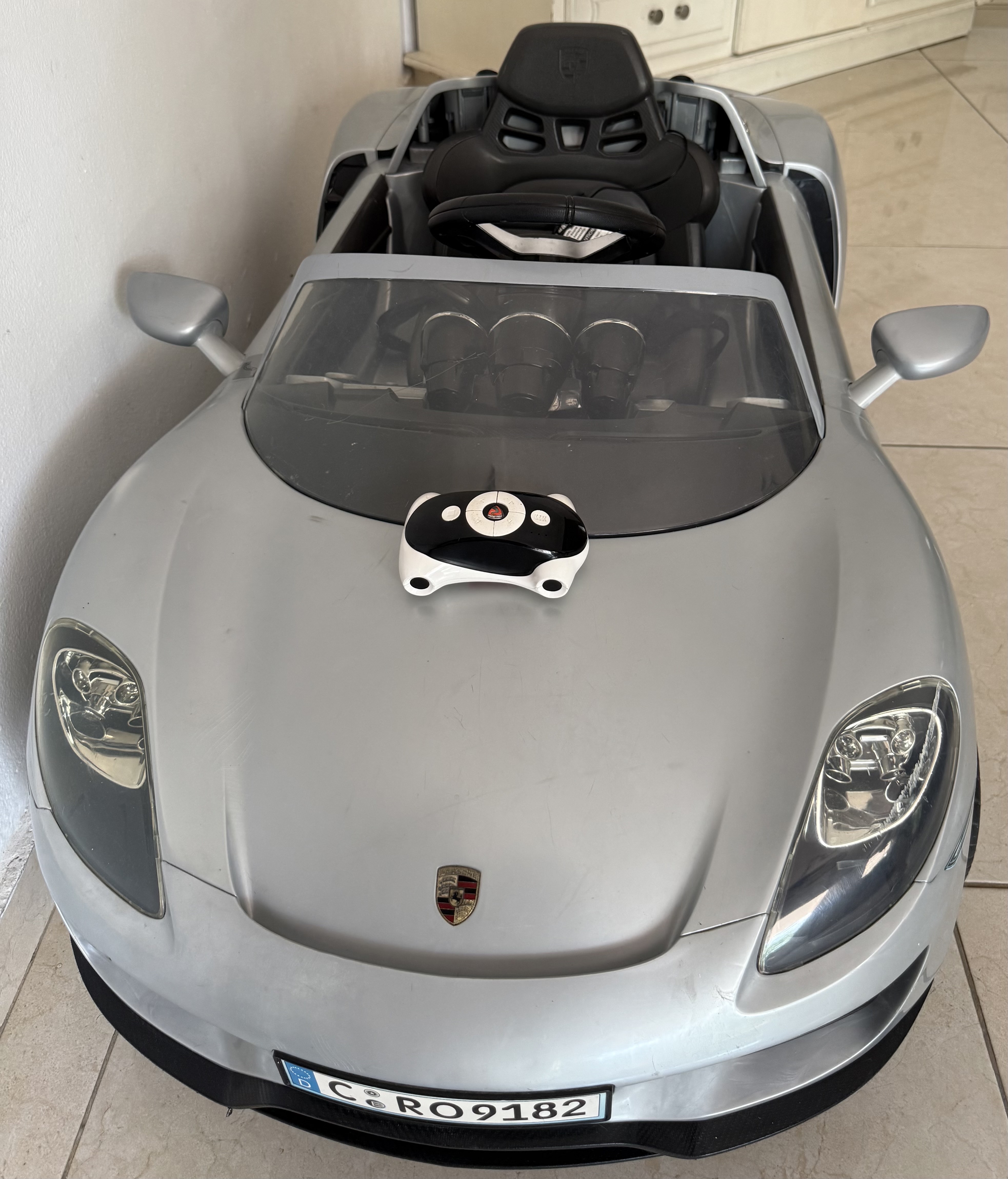 coches y sillas - carro electrico Porsche para niños desde 3+ años  3