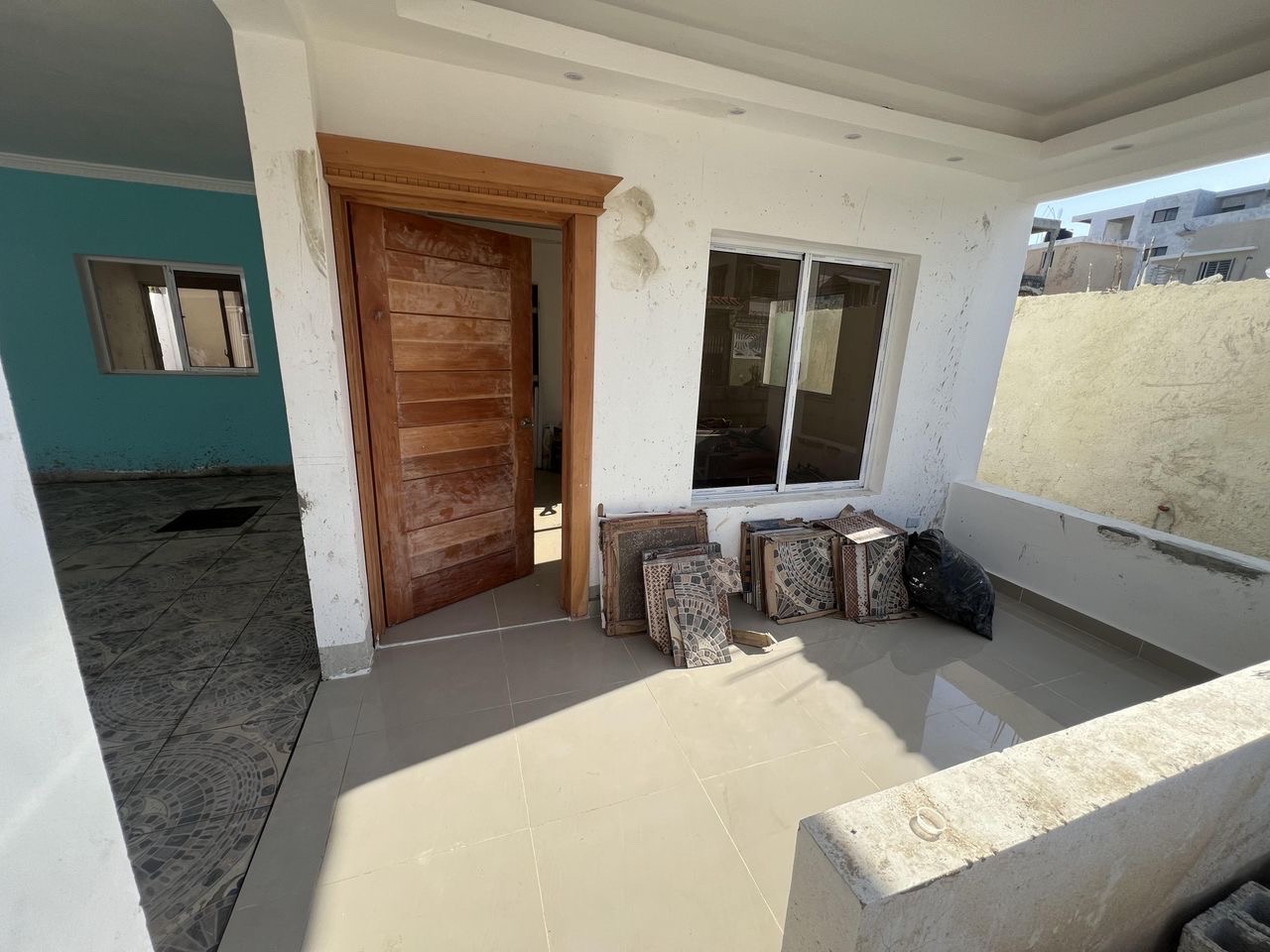 casas - venta de casa con amplio patio en la autopista de san isidro Santo Domingo  7