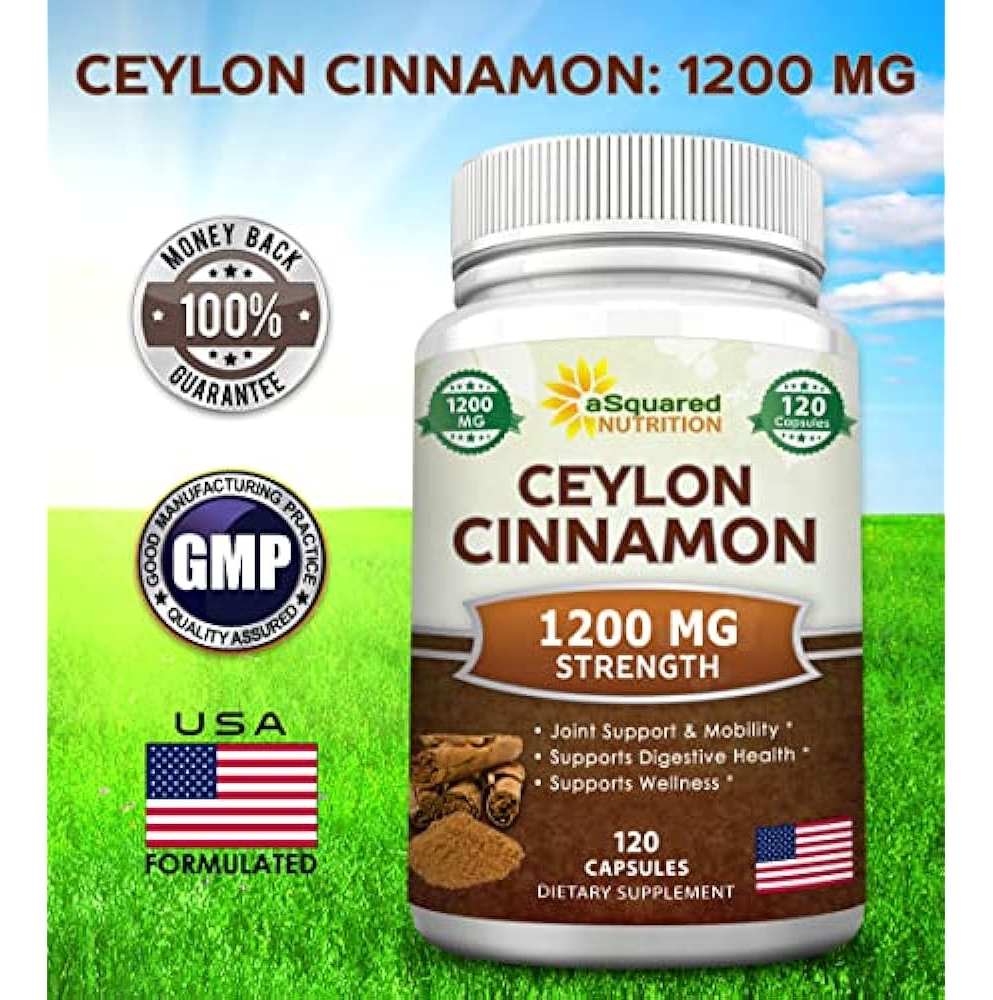 Salud y Equipamiento Médico - Canela Natural De Ceilan 1200 Mg - 120 Capsulas, Verdadera 2