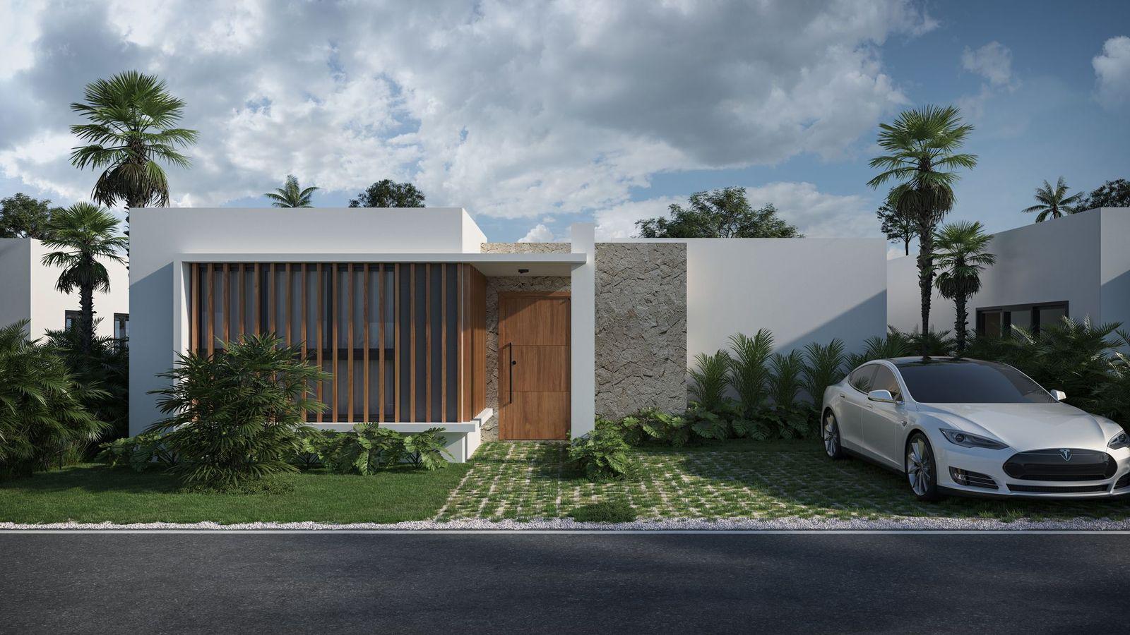 casas vacacionales y villas - VENTA DE VILLAS INDEPENDIENTES EN PUNTA CANA REPUBLICA DOMINICANA 3