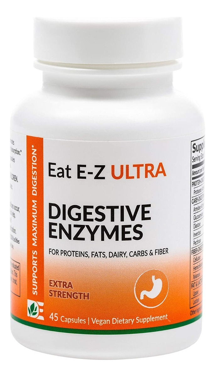 Salud y Equipamiento Médico - Enzimas Digestivas 45 Capsulas 0