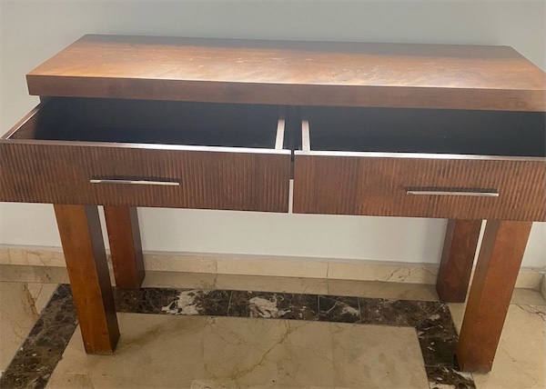 muebles y colchones - Credenza en madera nogal 3