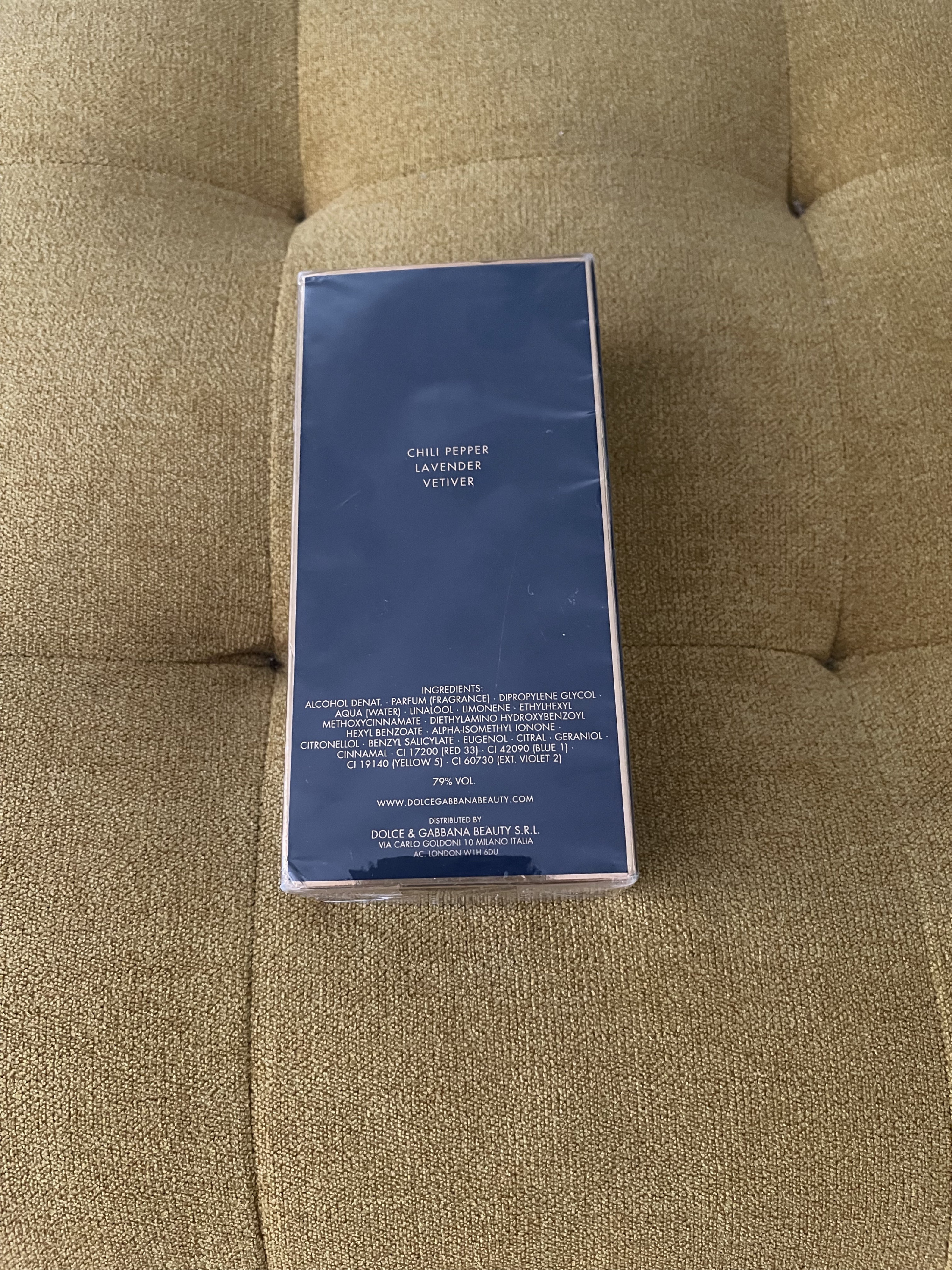salud y belleza - venta de perfume Dolce&Gabanna de hombre  nuevo  3