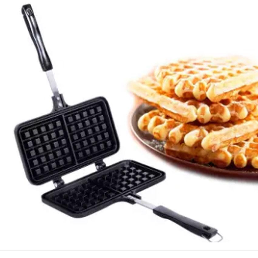 cocina - Wafflera gofres horneado en casa, waffle antiadherentes corazon 3