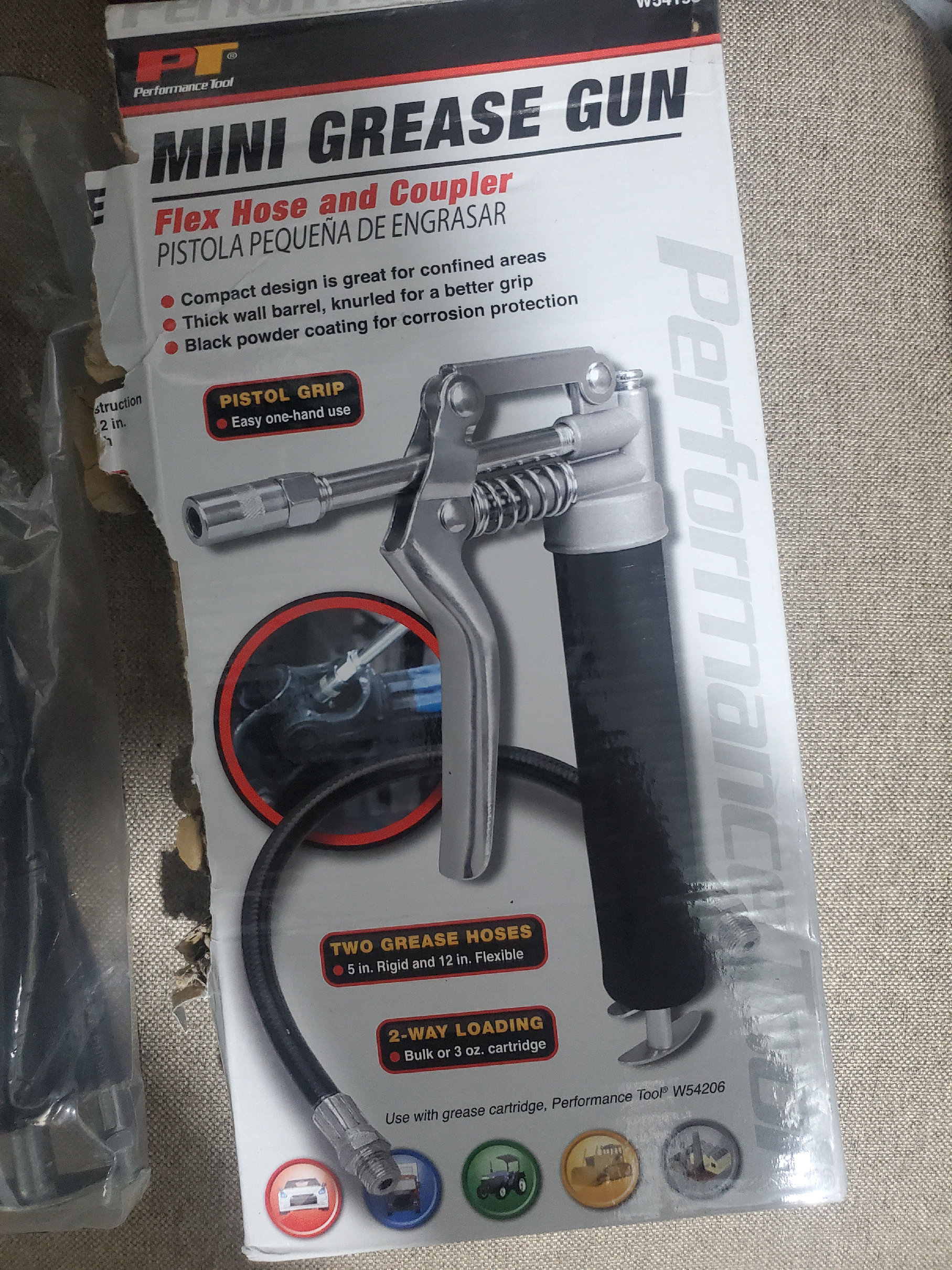 equipos profesionales - Pistola pequeña de Engrasar perforando Tool (PT) 2