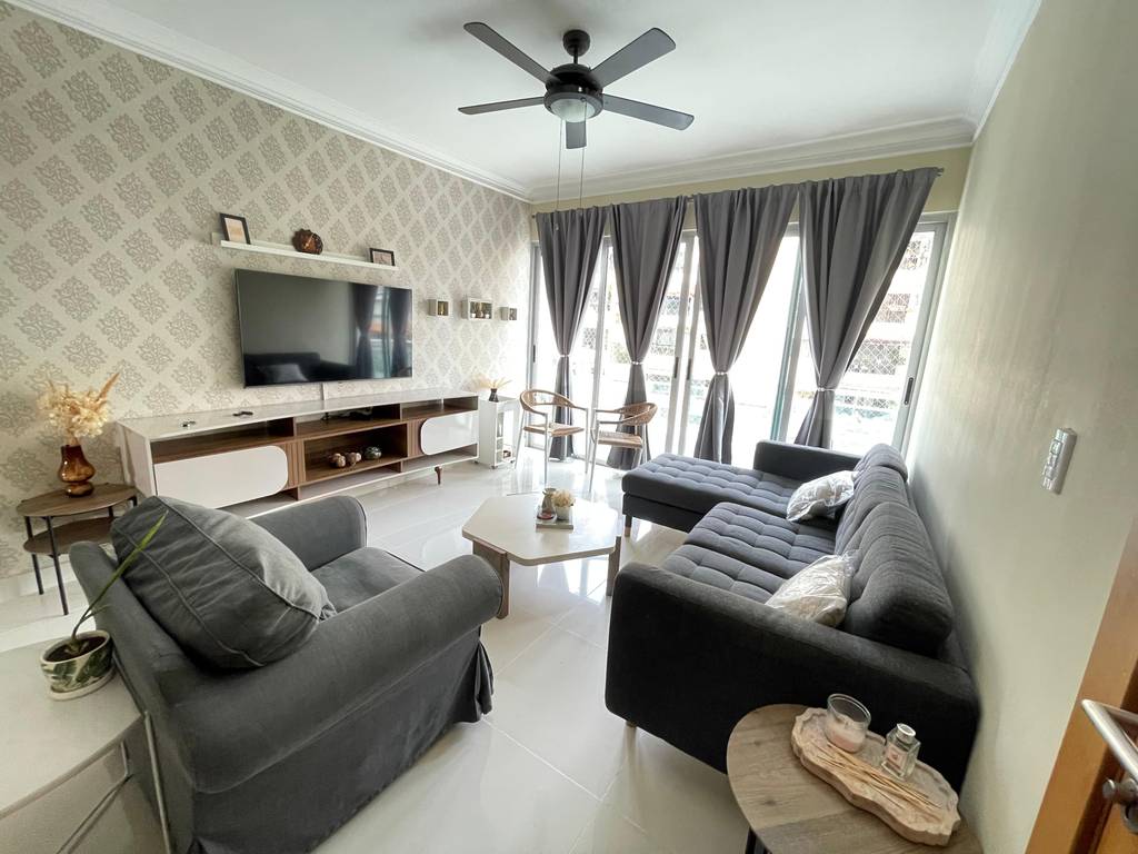apartamentos - Apartamento en alquiler amueblado , Evaristo Moral
