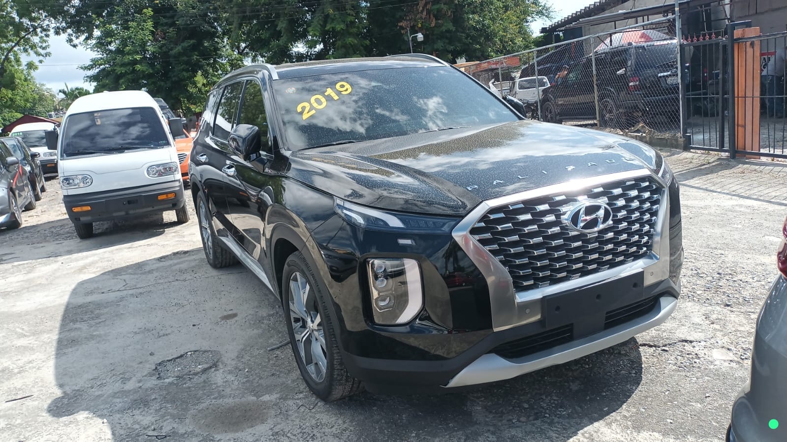 jeepetas y camionetas - HYUNDAI PALISADE 2019 NEGRO GASOLINA 0