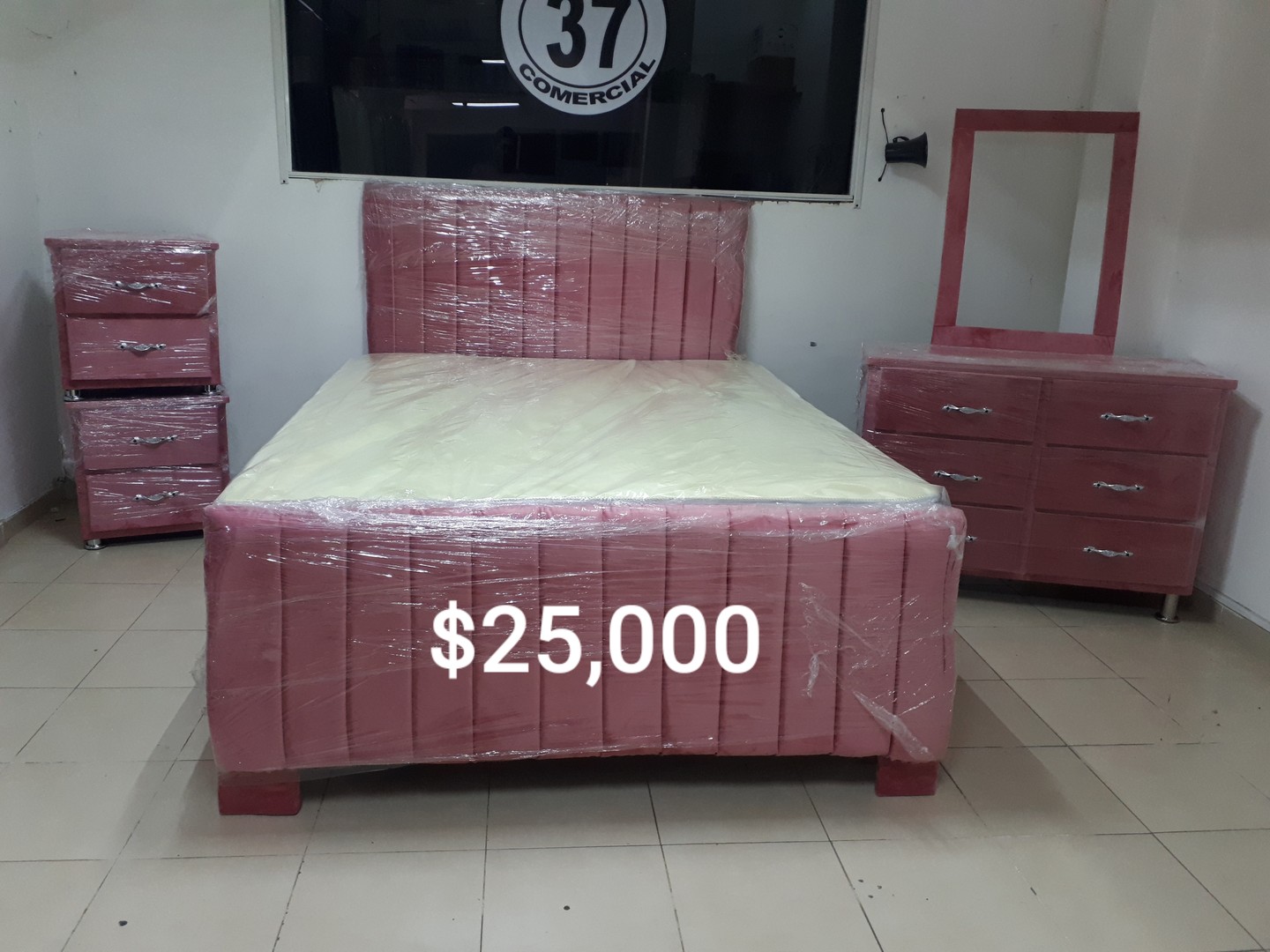 muebles y colchones - Juego de Habitación con Colchón Incluido 0