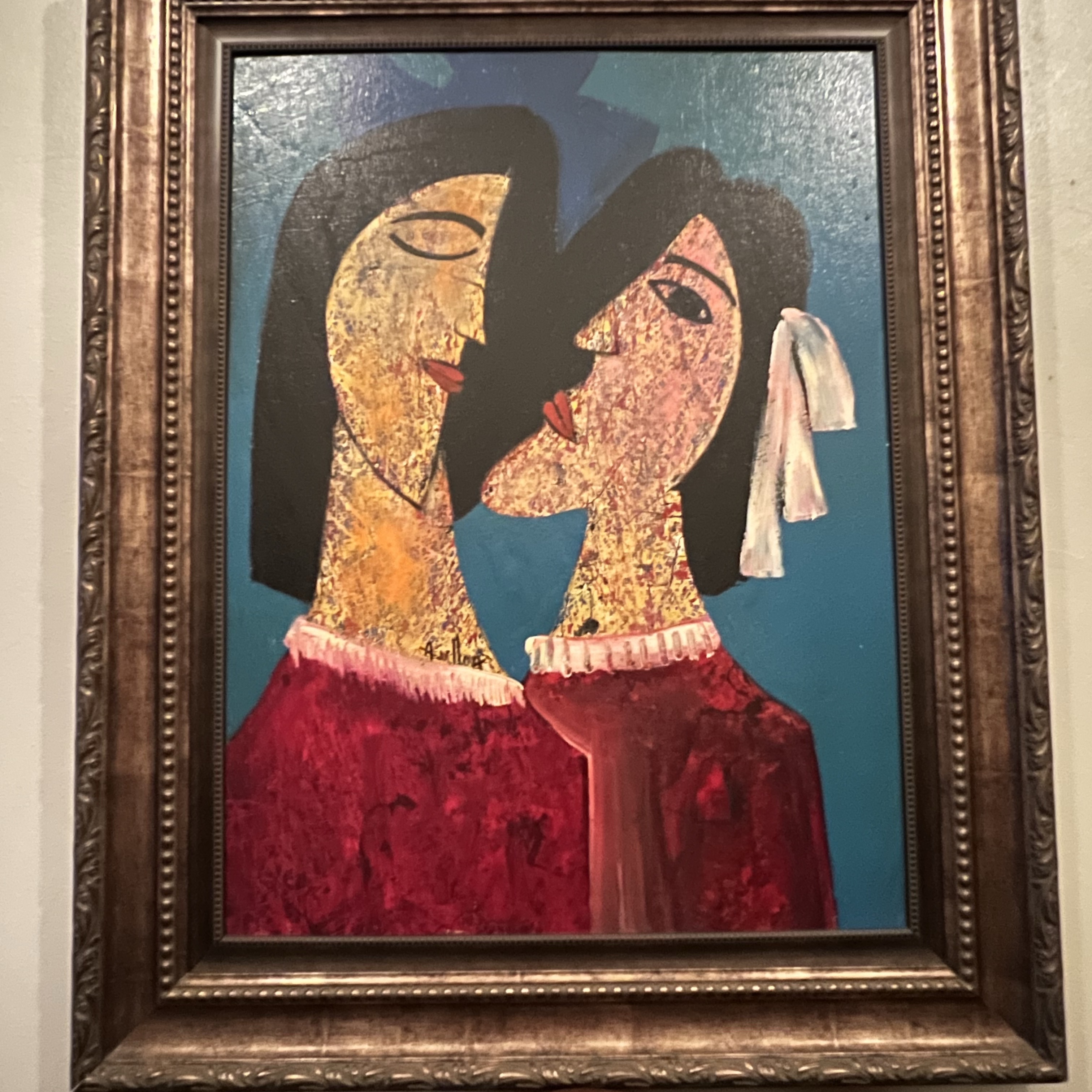 arte y antigüedades - Cuadro de Alberto Ulloa (con su certificación)🎨🖼️🖌️ 0