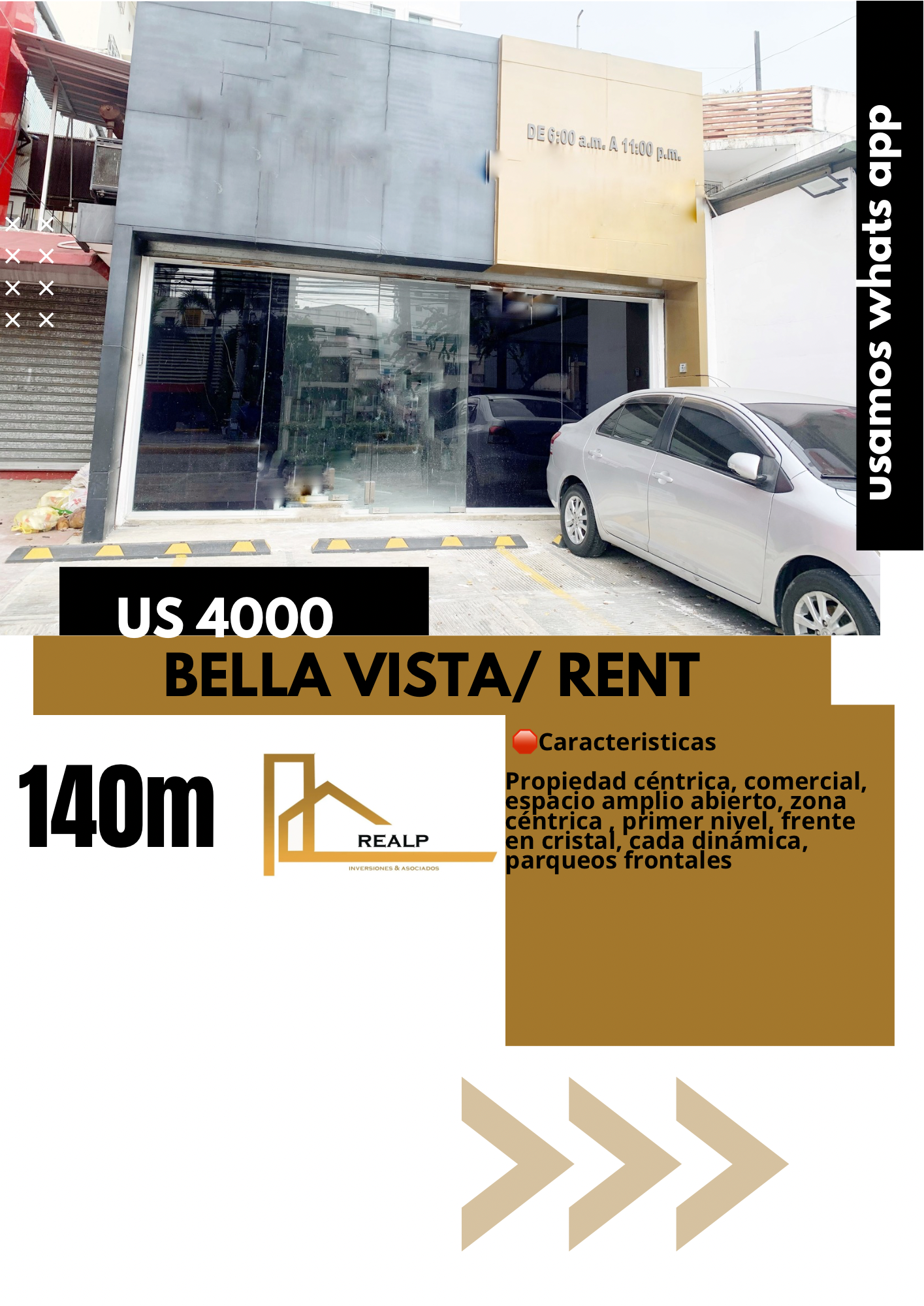oficinas y locales comerciales - Local primer nivel bella vista 0