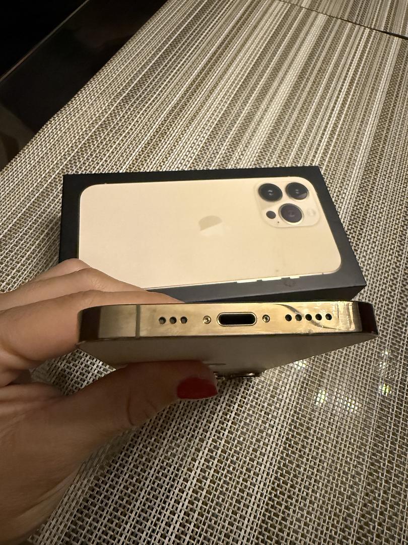 celulares y tabletas - Iphone 13Pro Gold - 512GB (como nuevo) 4
