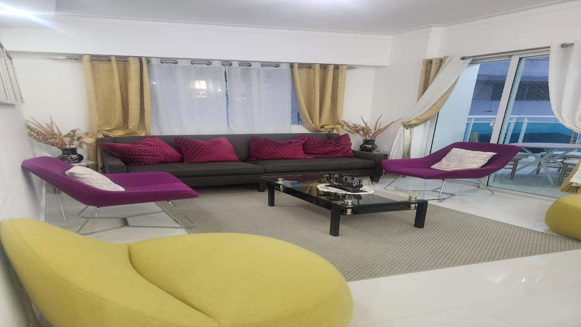 apartamentos - ALQUILO APARTAMENTO AMUEBLADO EN LOS CACICAZGOS DN 0