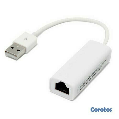 computadoras y laptops - ADAPTADOR DE RED USB A RJ45 AGILER AGI-1108, 10/100MBPS.
