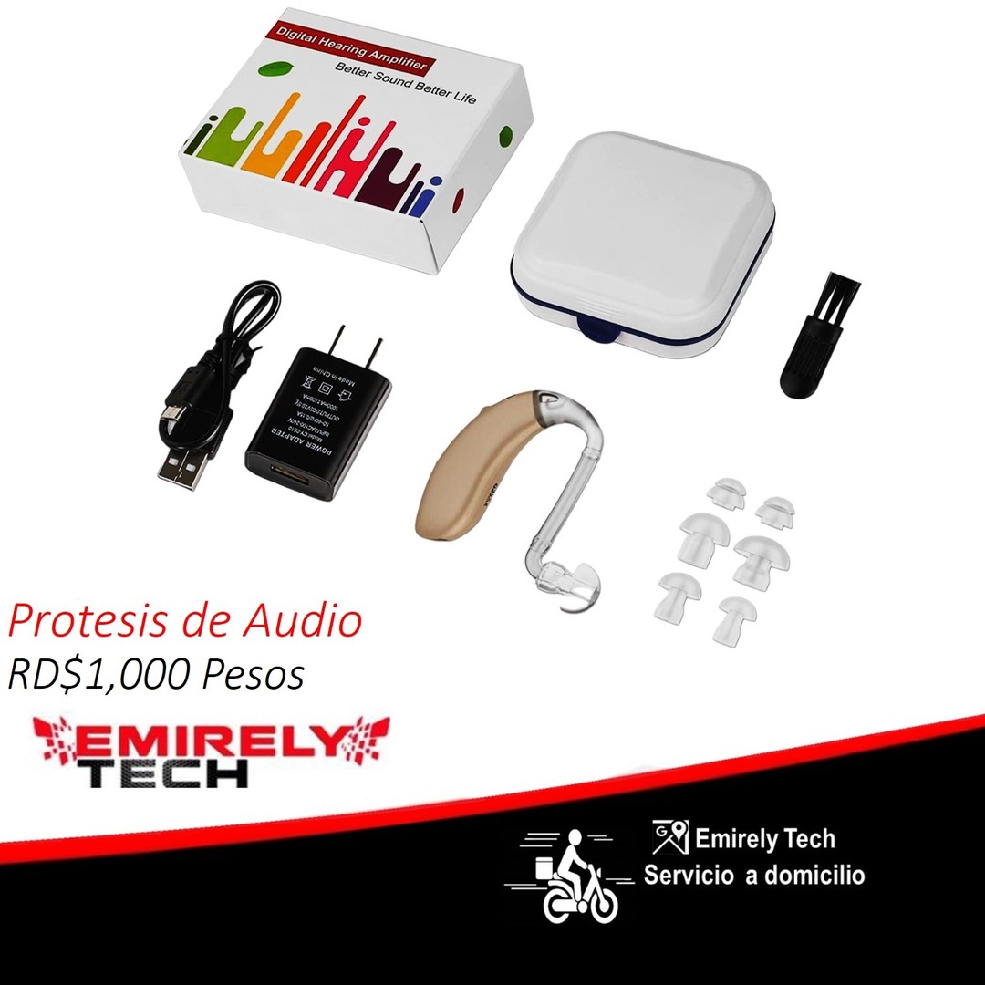 equipos profesionales - Aparato auditivo Protesis de audio para sordo Audifono Amplificador de sonido