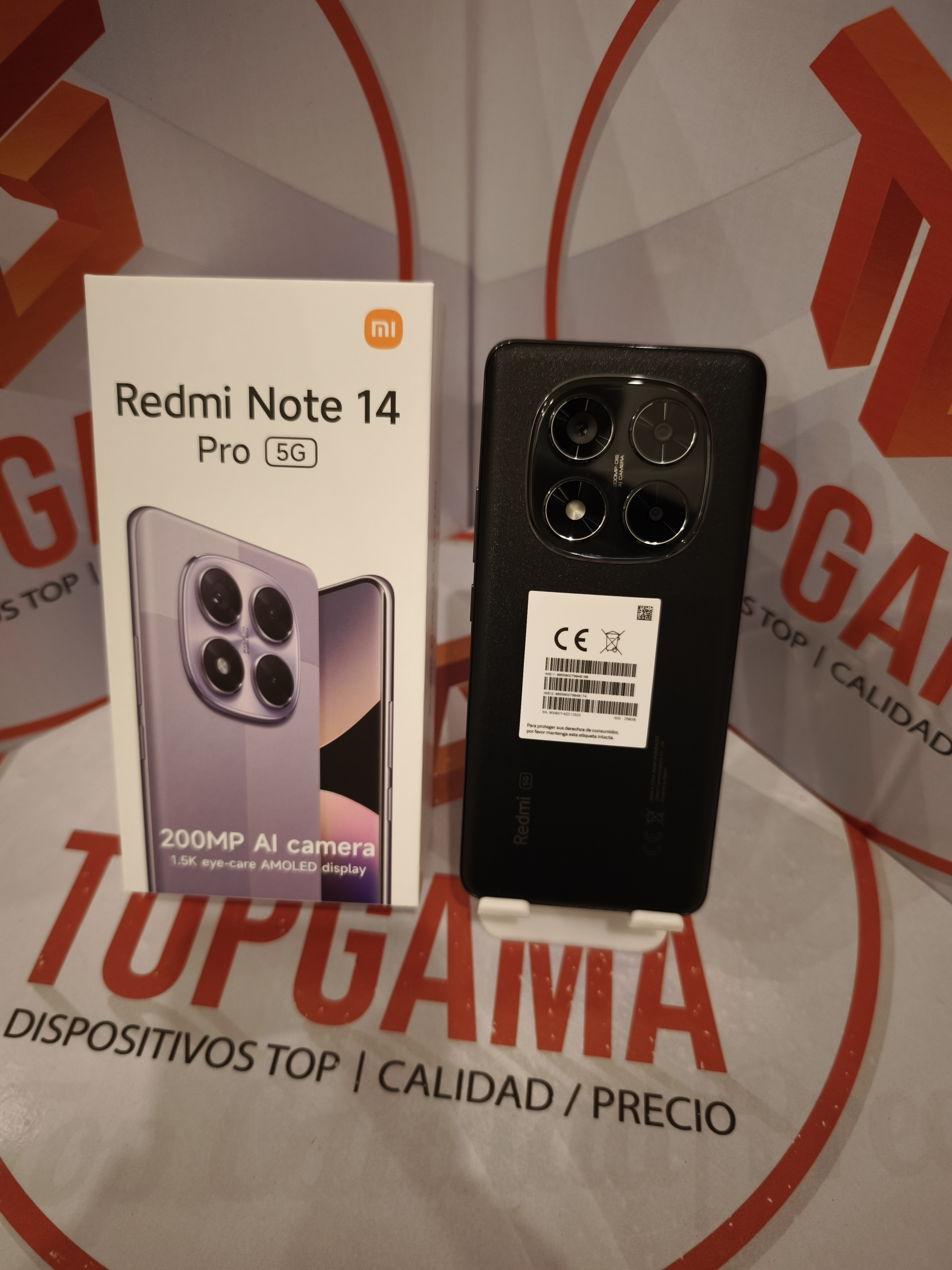 celulares y tabletas - REDMI NOTE 14 PRO 5G, 8GB RAM 256GB ROM 1