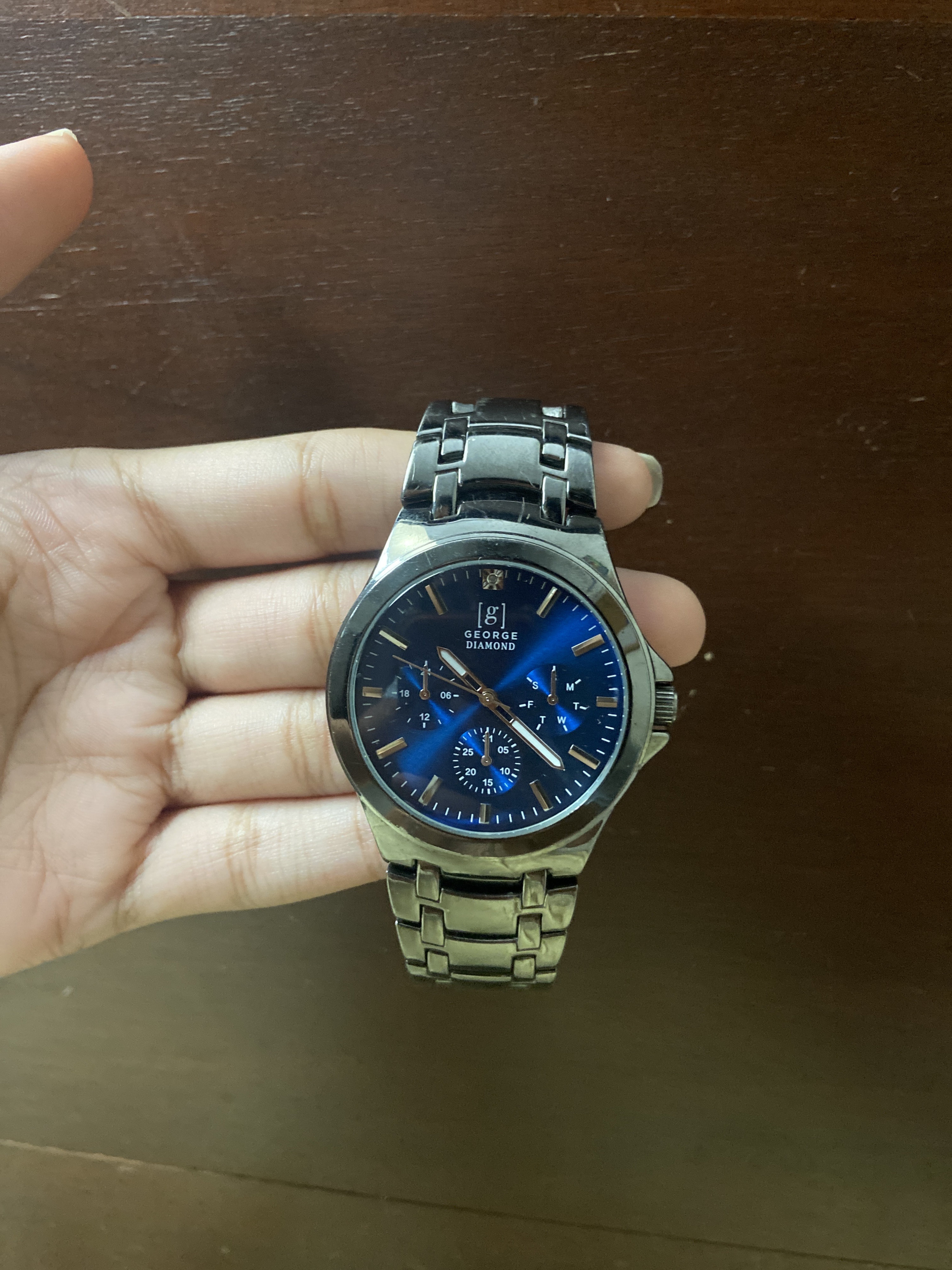 joyas, relojes y accesorios - George Diamond Watch  1