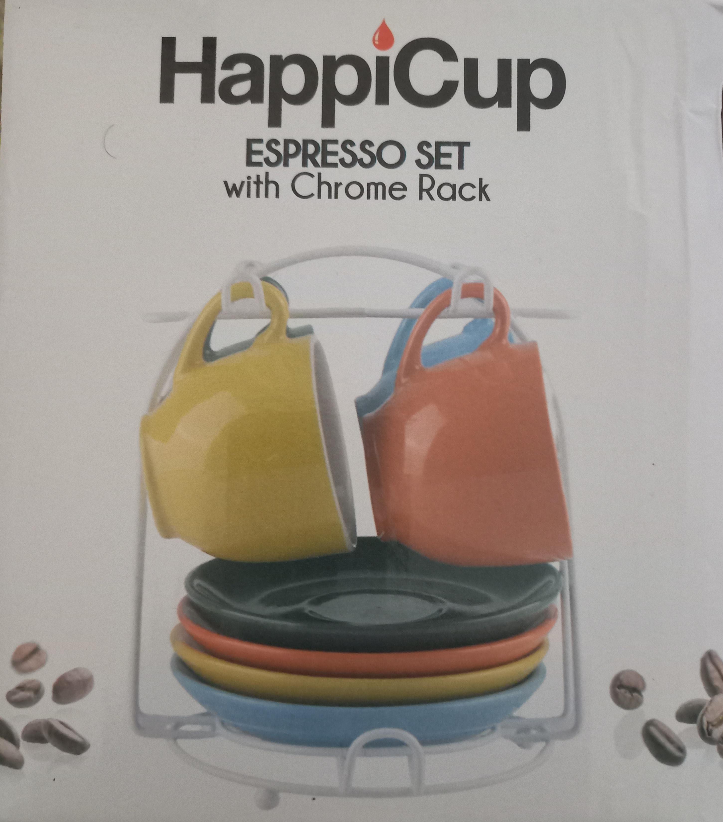 cocina - SET DE TAZAS CAFFE ESPRESSO MULTICOLOR 3 OZ. 1