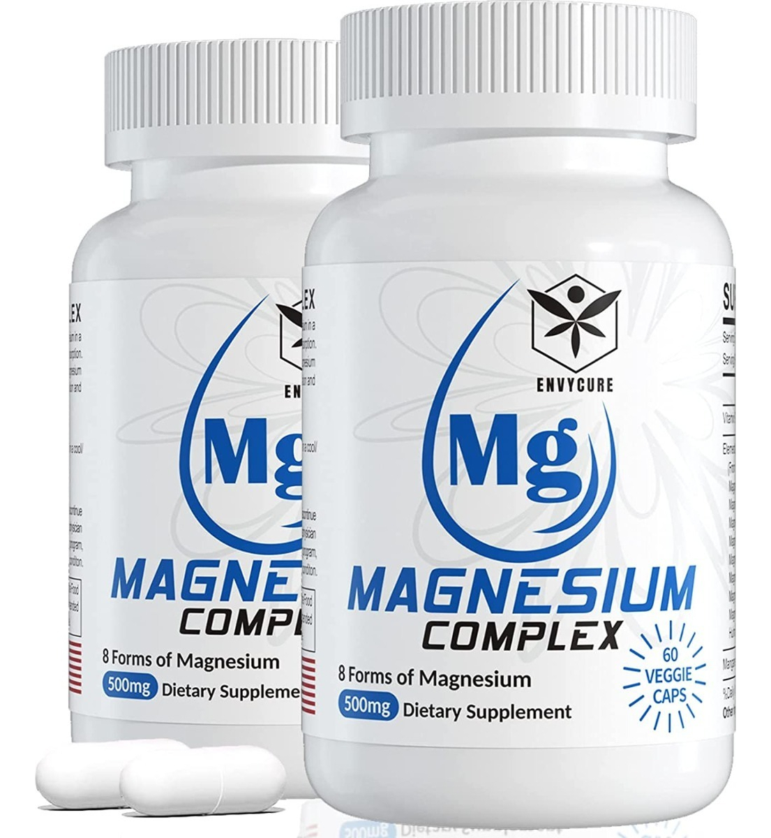 Salud y Equipamiento Médico - Magnesio Complejo 60 cap Envycu