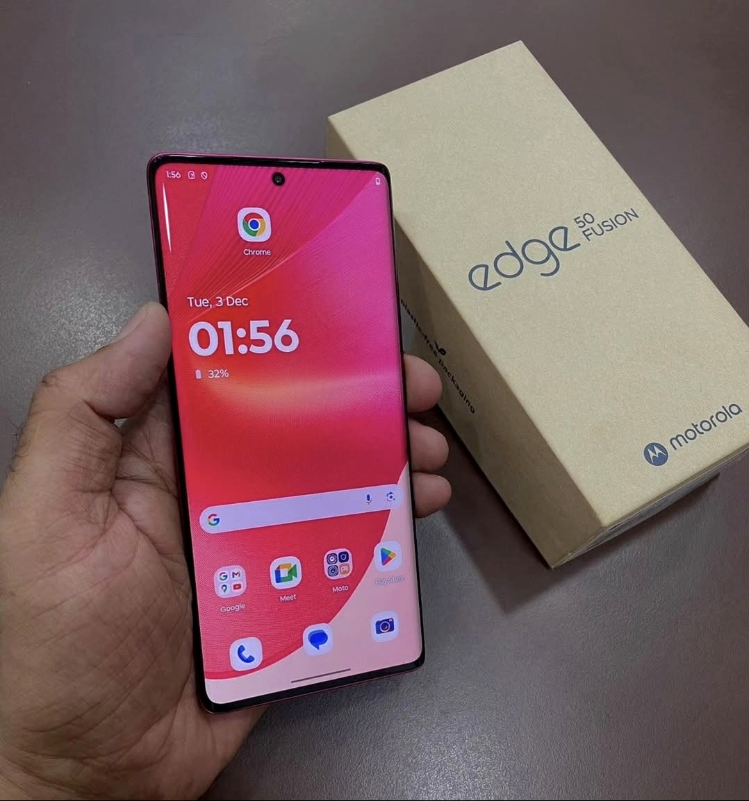 celulares y tabletas - Motorola Edge 50 Fusion 5G Nuevo en caja 1