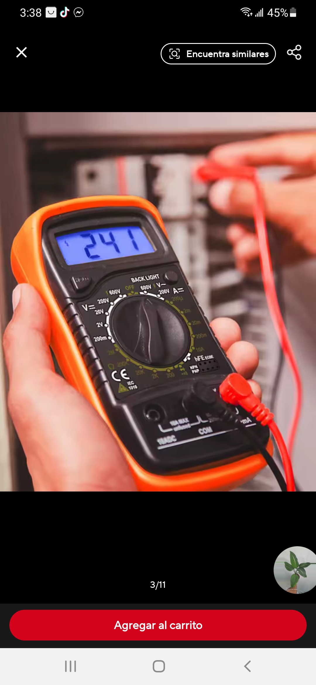 equipos profesionales - Tester multímetro XL830L 2