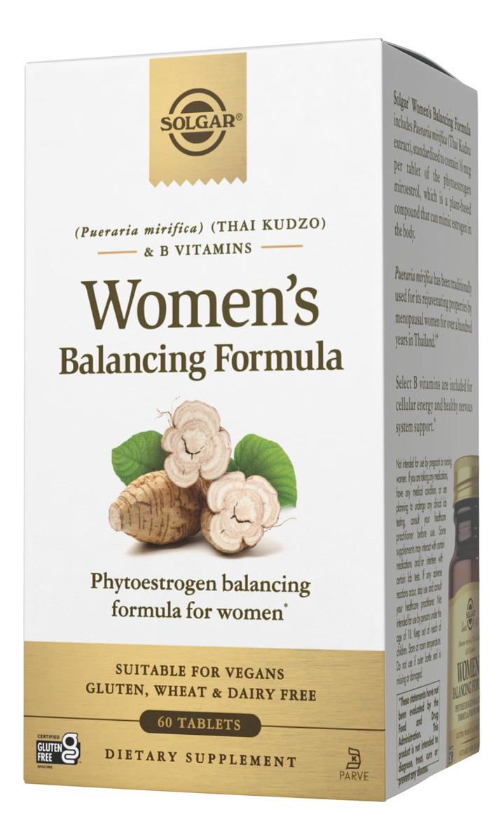 Salud y Equipamiento Médico - Solgar Pm Phytogen Complex 60 Tabletas Pueraria Mirifica
