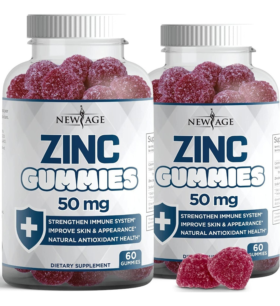 Salud y Equipamiento Médico - Zinc 60 Gomitas New Age