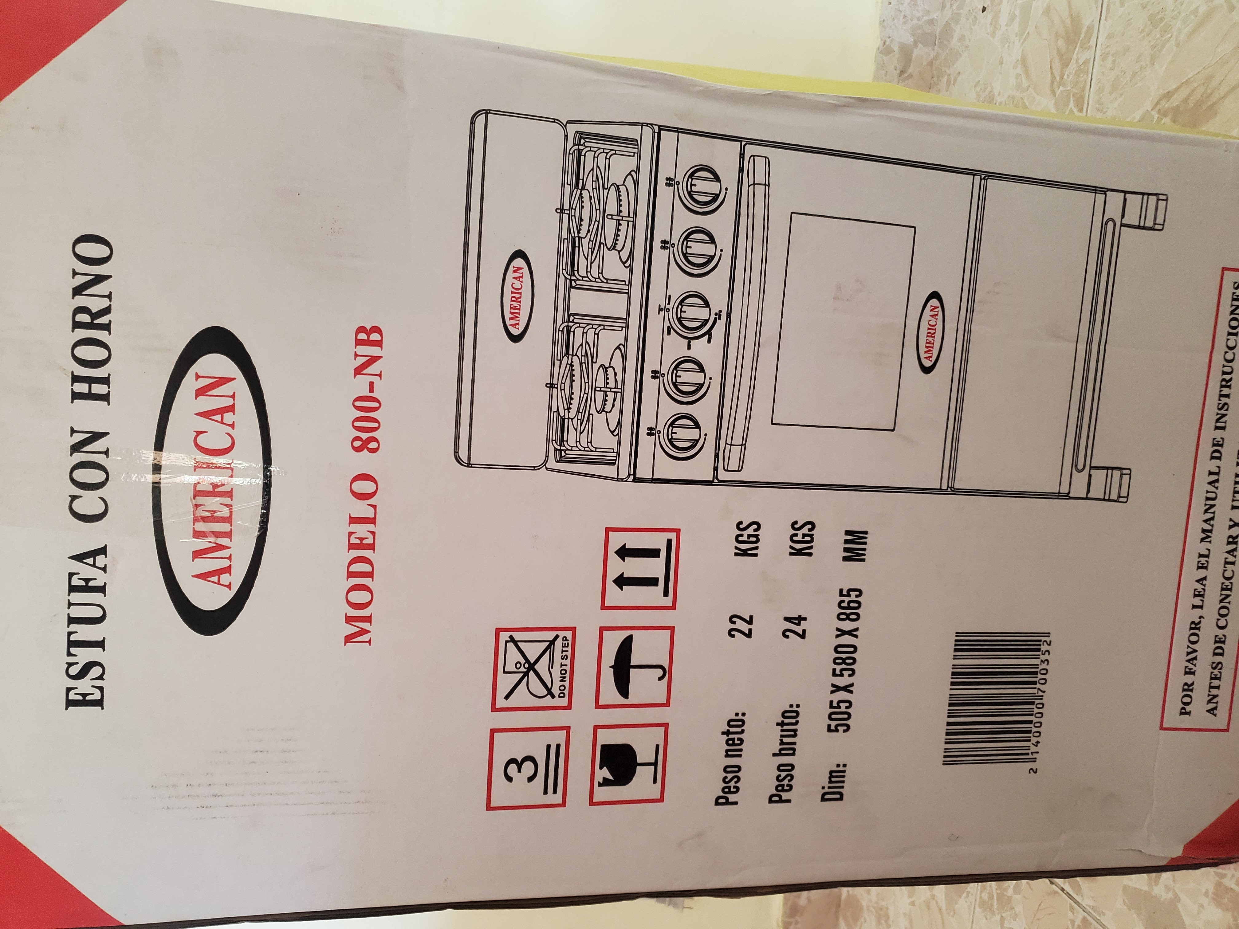 cocina - Estufa nueva en su caja 1