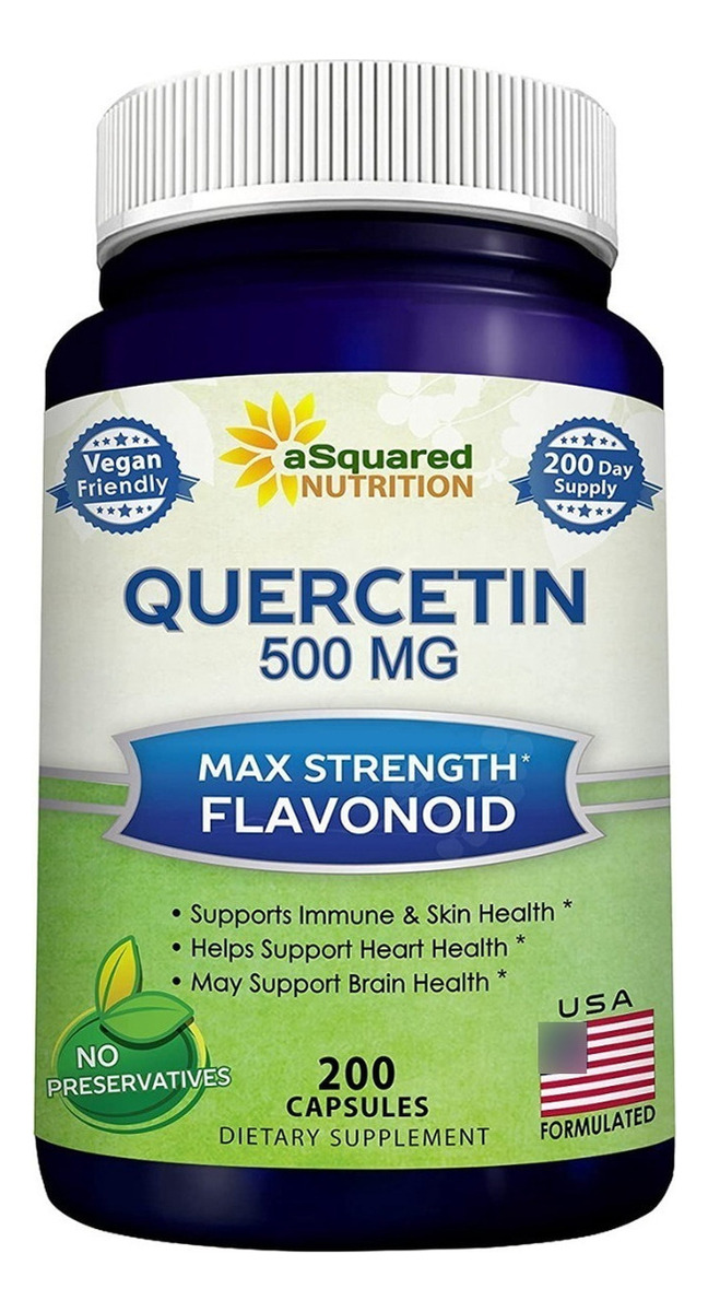Salud y Equipamiento Médico - Quercetina 500mg Asquared 0