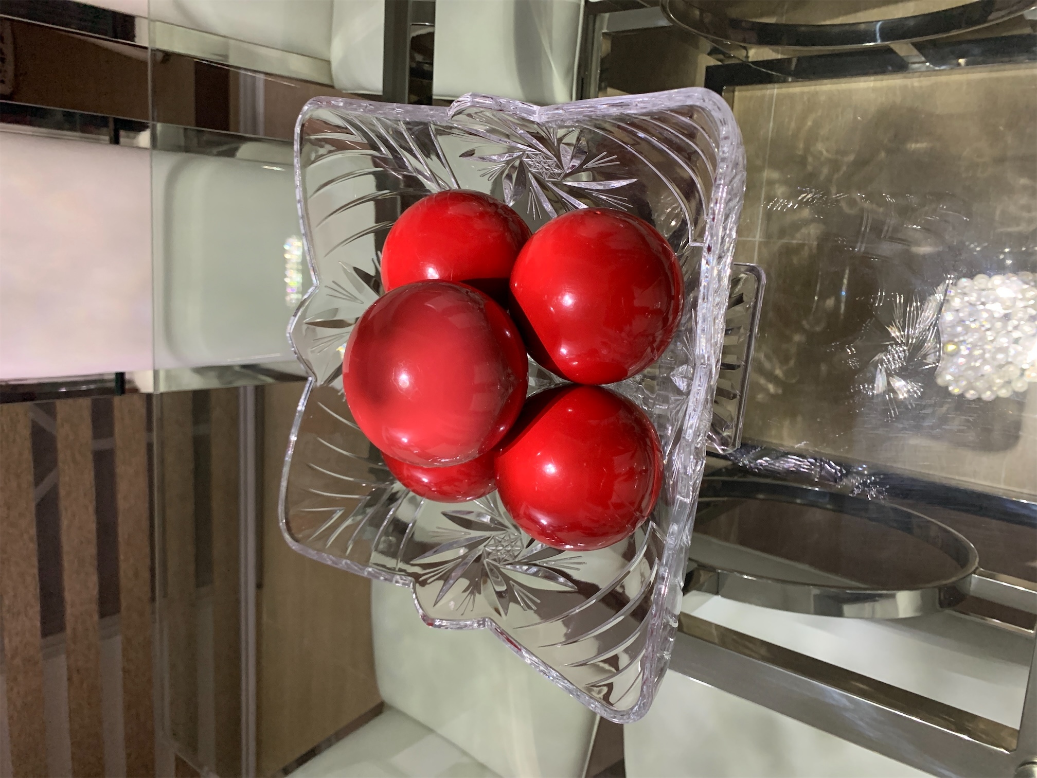decoración y accesorios - BOL DE CRISTAL 1