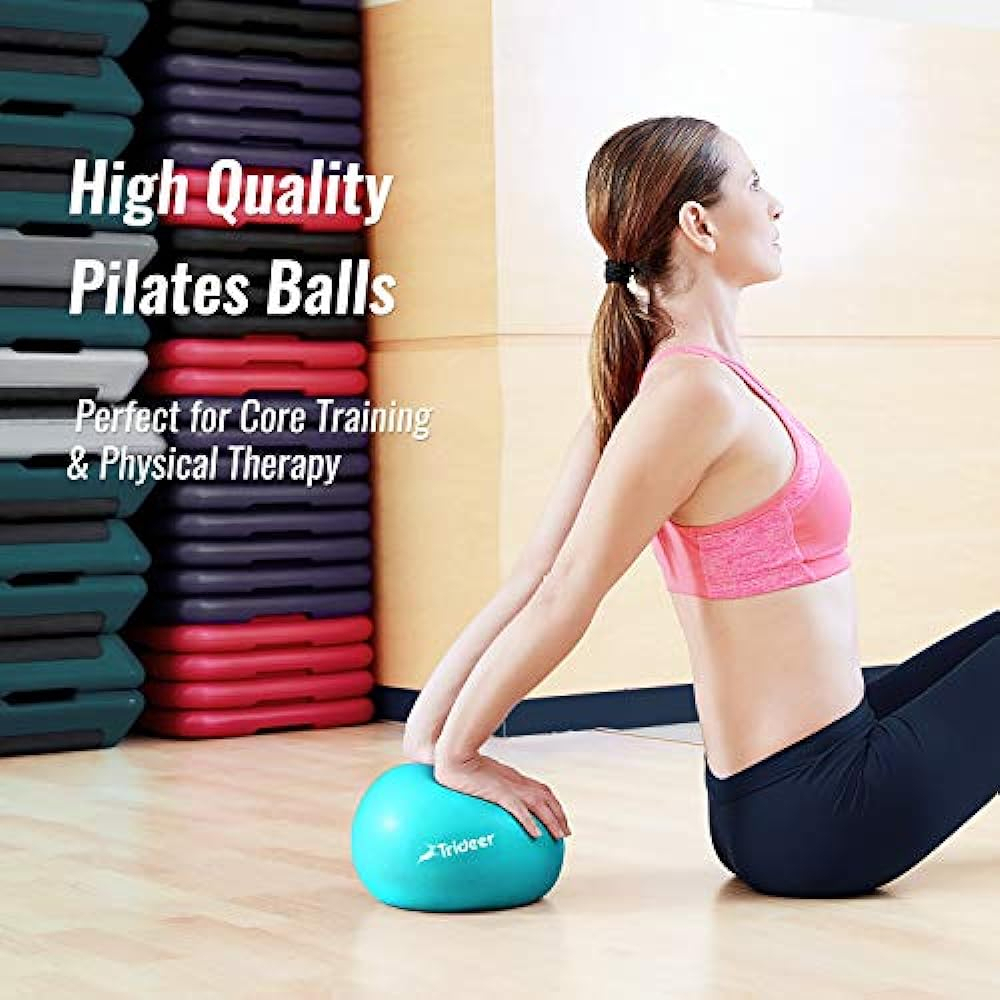 Salud y Equipamiento Médico - Pelota De Pilates Trideer Pelota De Barra Mini Pelota De Eje 1