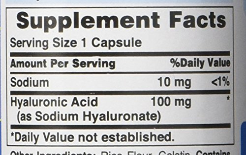 Salud y Equipamiento Médico - Capsulas De Acido Hialuronico De 100 Mg 2