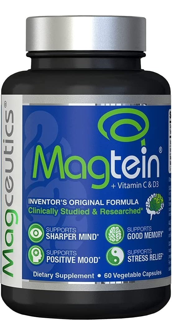 Salud y Equipamiento Médico - Treonato Magnesio Magtein 60cap - - Unidad A $5515 0