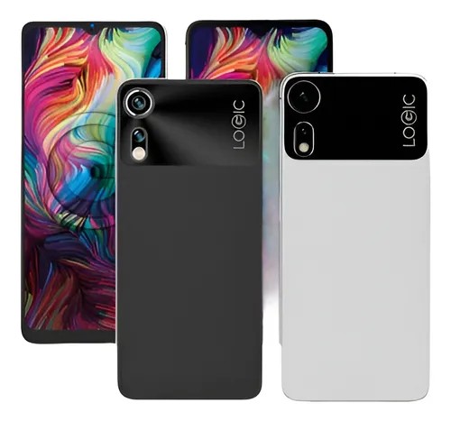 celulares y tabletas - Celular Logic L65A, Pantalla de 6.5” 64gb + 8GB RA 2