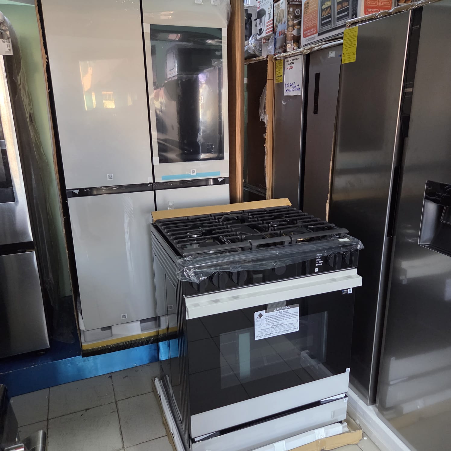 electrodomesticos - Estufa Samsung Bespoke  0