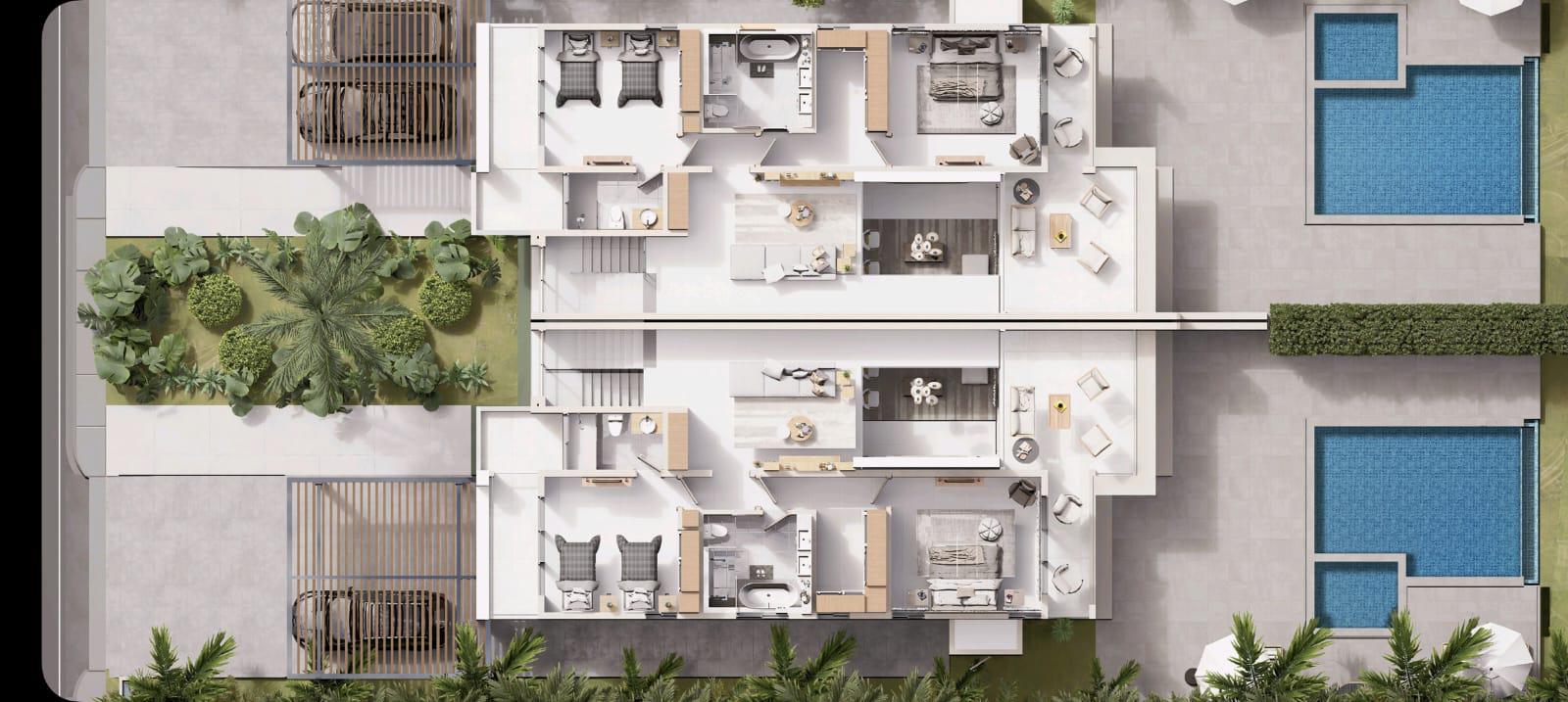 casas vacacionales y villas - PROYECTO DE VILLAS EN PUNTA CANA 7