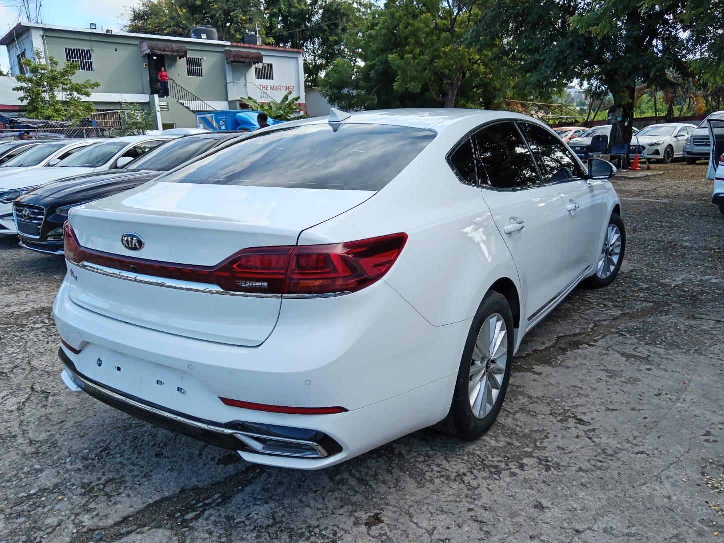 carros - KIA K7 2020 BLANCO 4