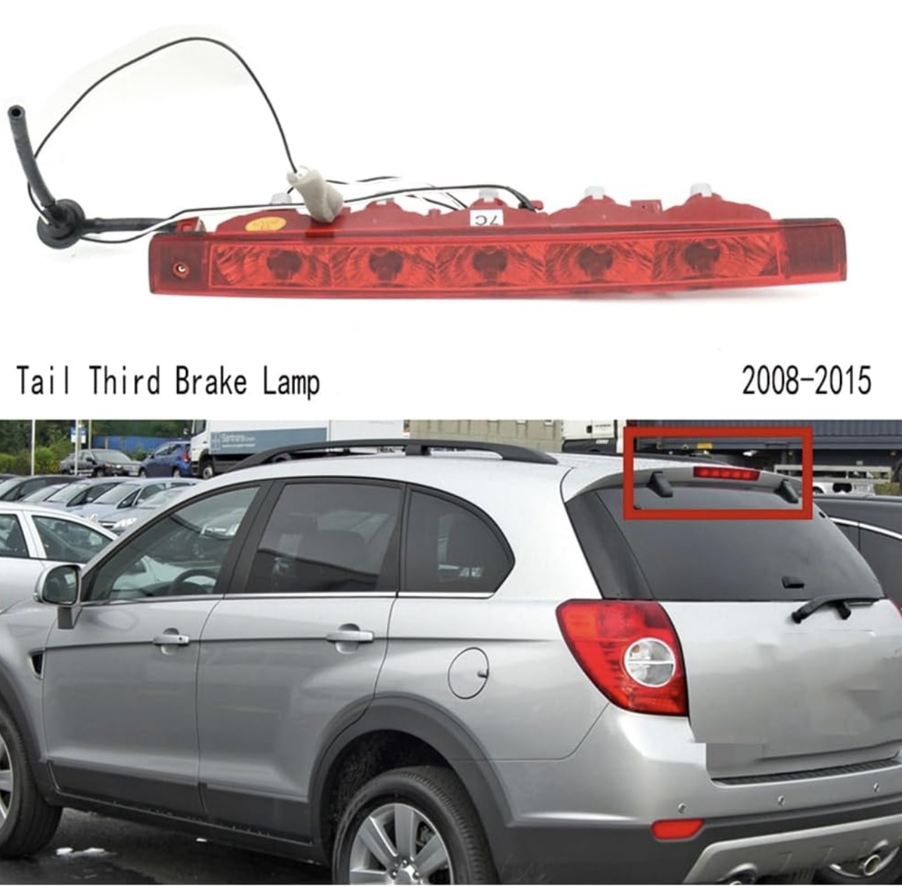repuestos - Tercera luz del freno Chevrolet captiva 2008-2015 0