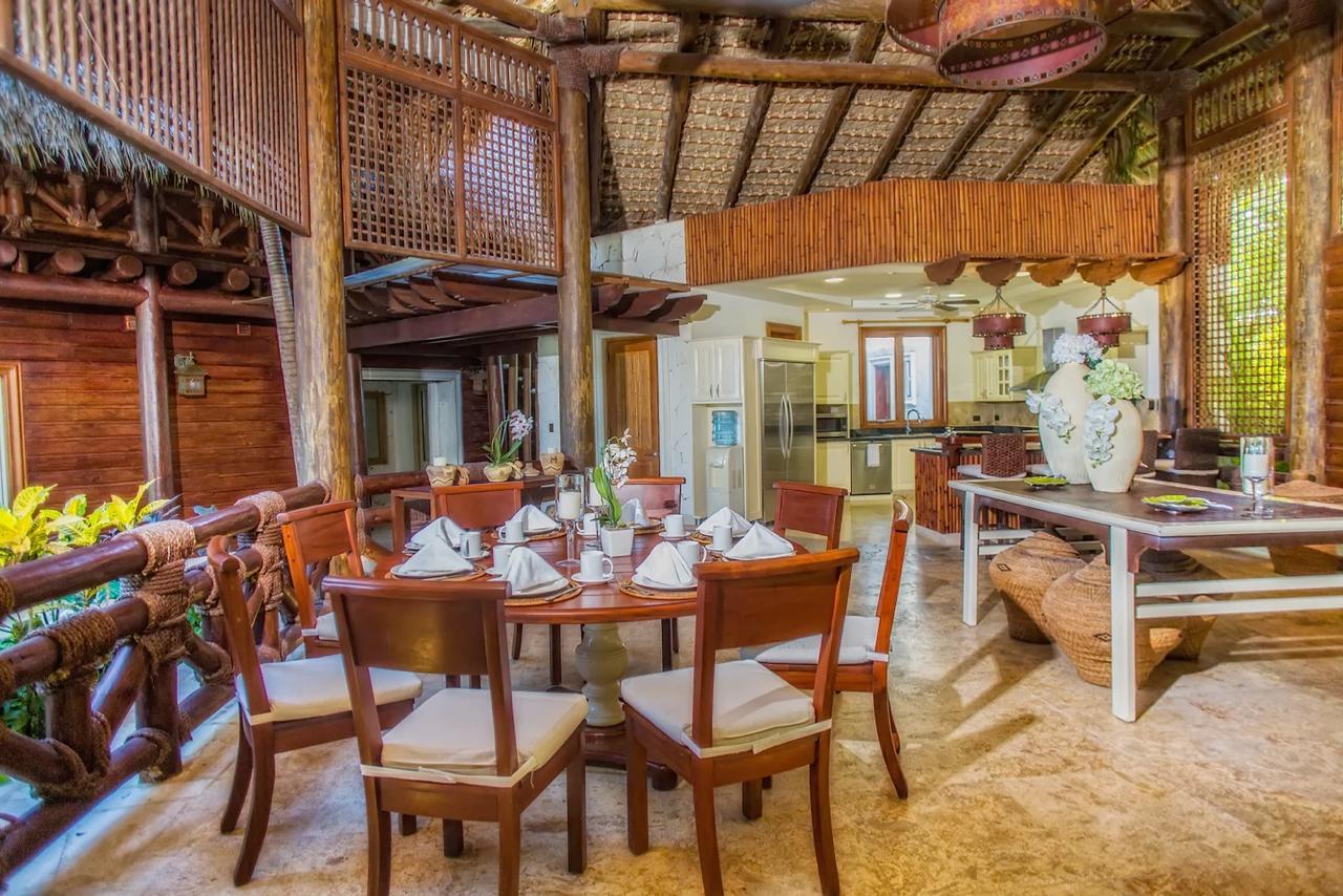 casas vacacionales y villas - Villa Oceanfront, Cap Cana. 6