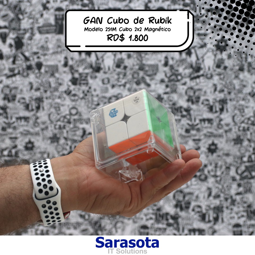 hobby y coleccion - GAN Cubo Rubik 2X2 modelo GAN251M magnético 2