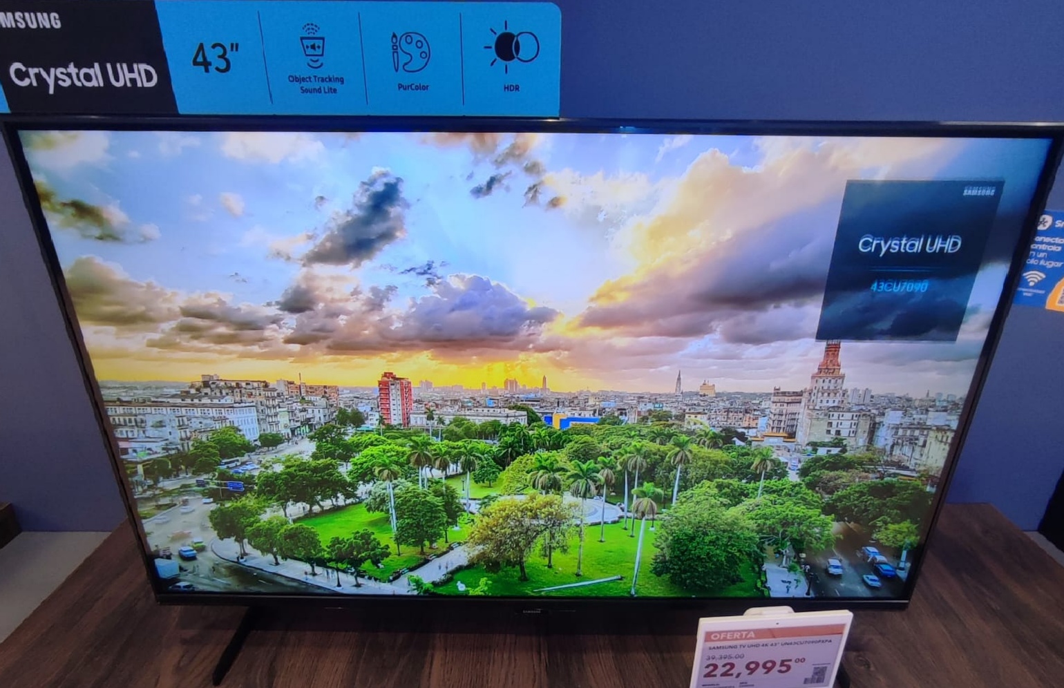 tv - Smart tv 43" 4K Samsung Crystal 0