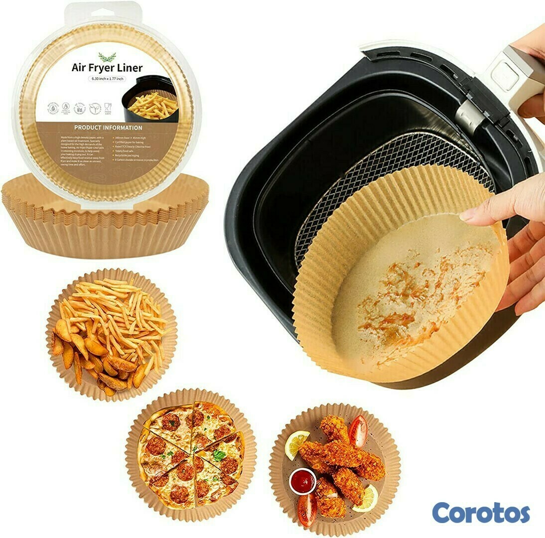 cocina - Papel desechable para freidoras de aire
 2