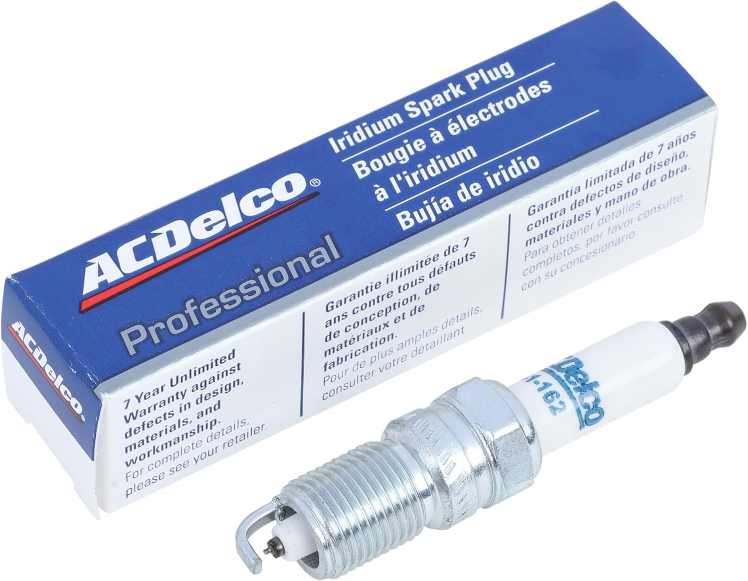 repuestos - Juego de 4 Bujías ACDelco 41-162 Profesional Iridi 0