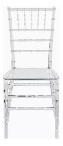 muebles y colchones - silla tiffany cristal