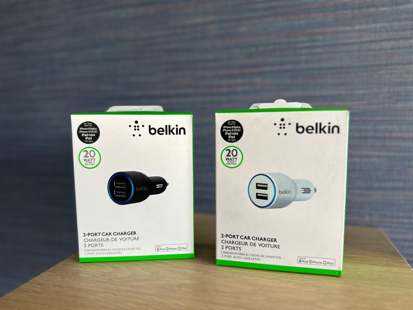 accesorios para electronica - Vendo Cargador de Carro, doble USB-A 20 Watt {doble puerto - Nuevos. $ 1,100 NEG 0