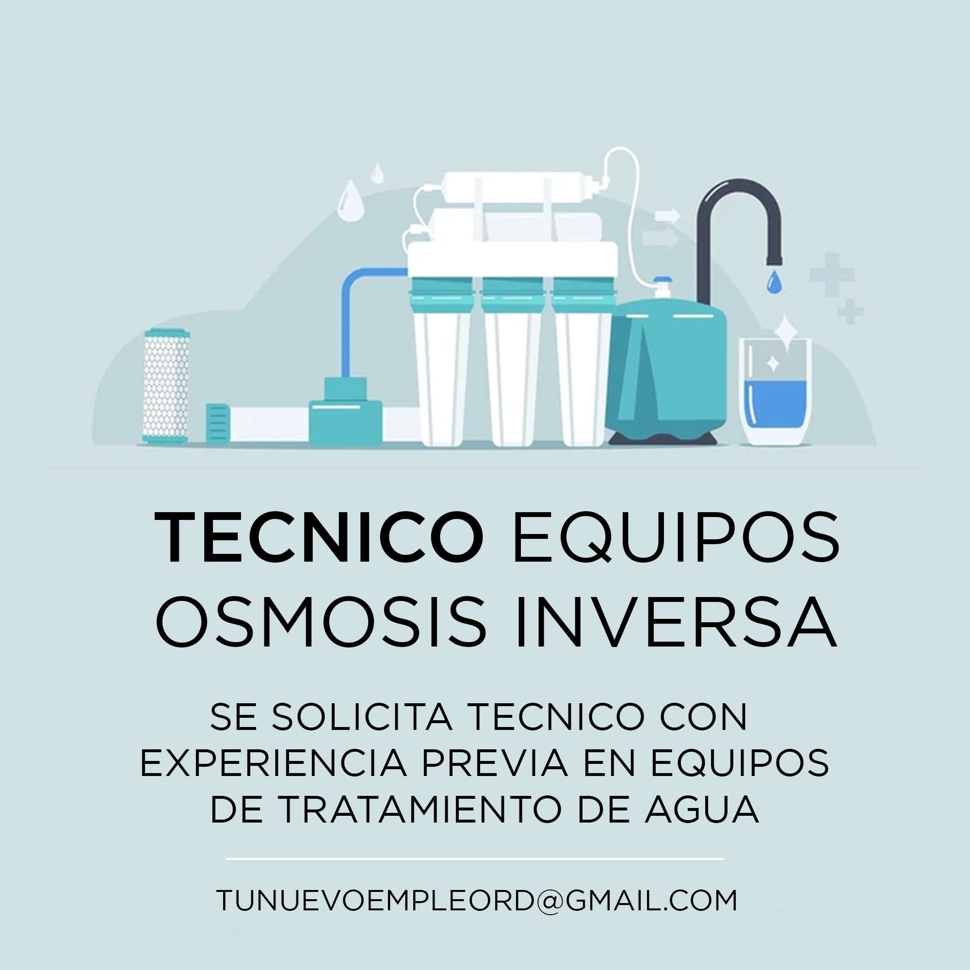 empleos disponibles - Técnico de Ósmosis Inversa 0