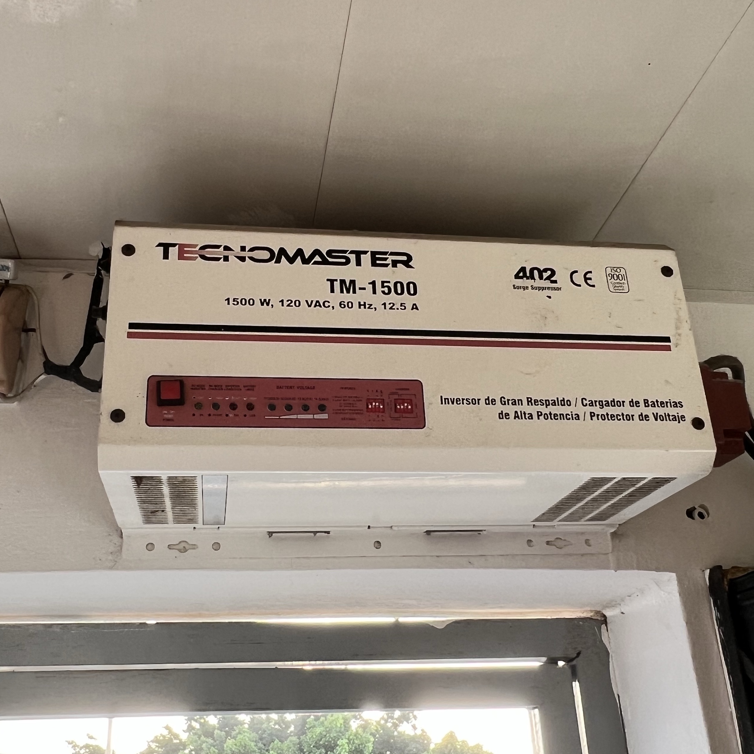 electrodomesticos - De oportunidad! Inversor 1.5 kilos Tecnomaster