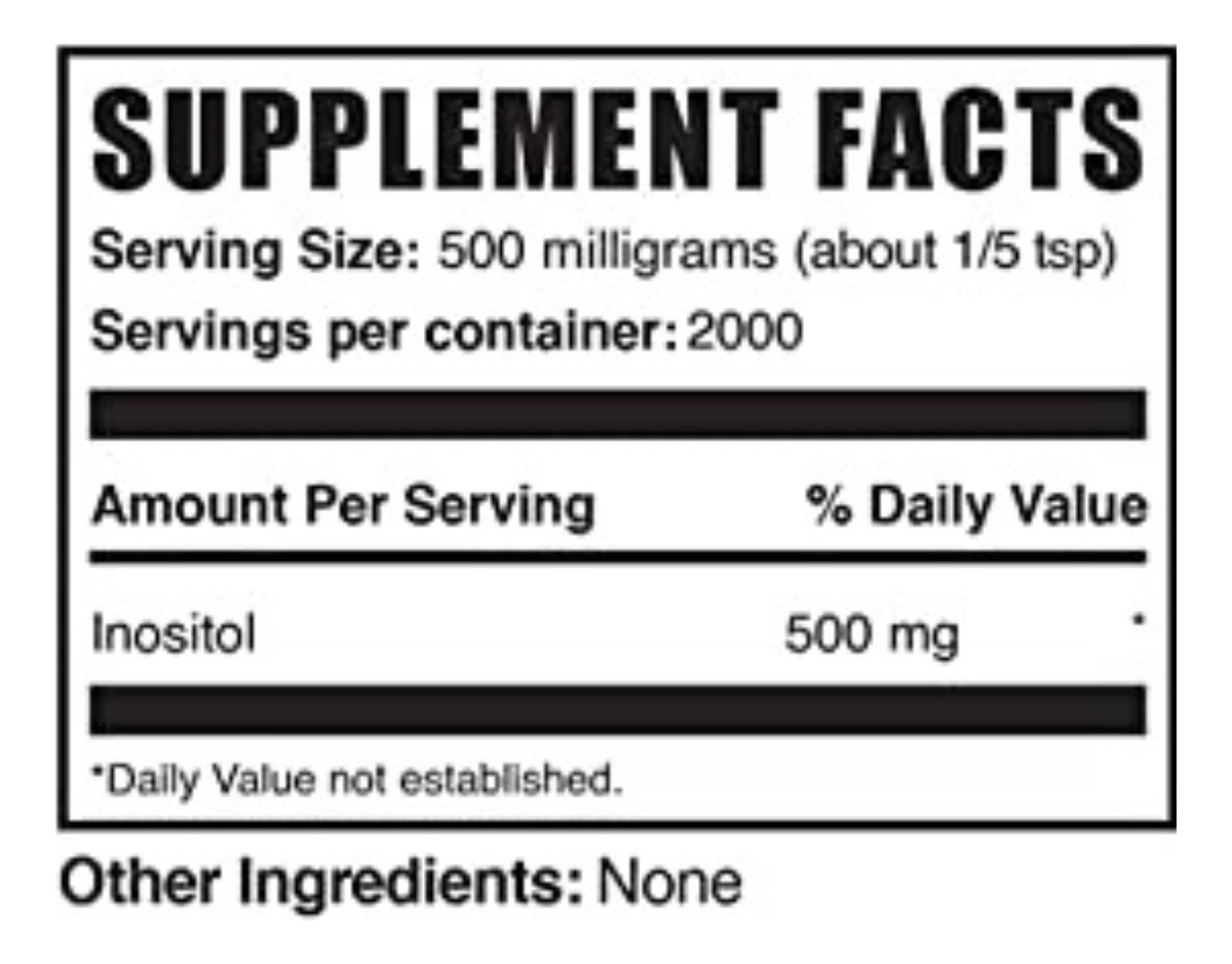 Salud y Equipamiento Médico - Inositol Polvo Vitamina B8 - Unida - Unidad A $5221 1
